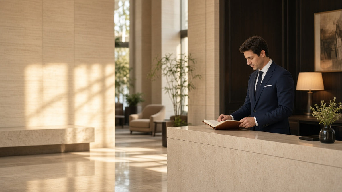 Concierge Guild lobby desk
